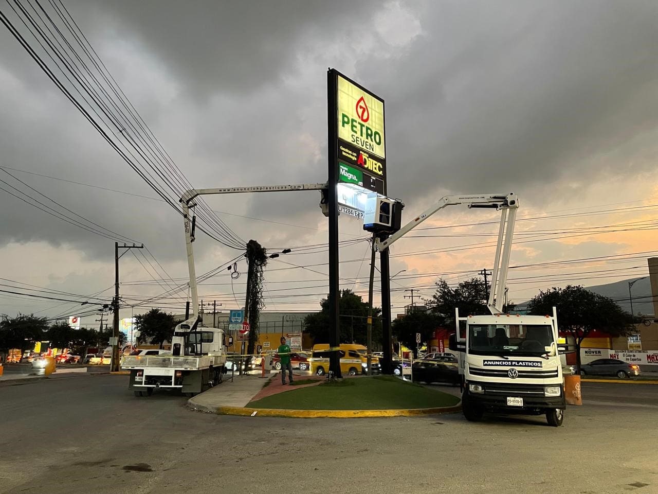 totem publicitario